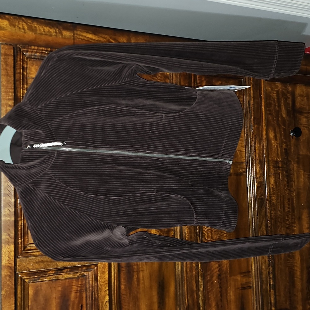 Lululemon Scuba Track Jacket, Velvet Cord! Sz 4 Nwts, ESPRESSO! RARE!!